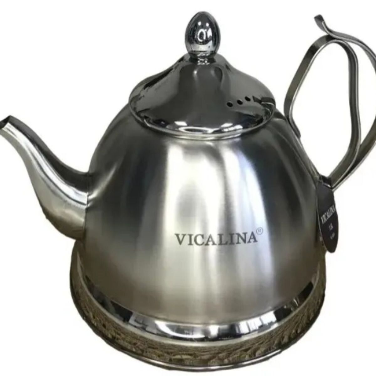 Tetera Con Infusor Acero Inoxidable 1,5 Litros Vl-9335 Color Plateado, marca GENERICO - Foto Principal