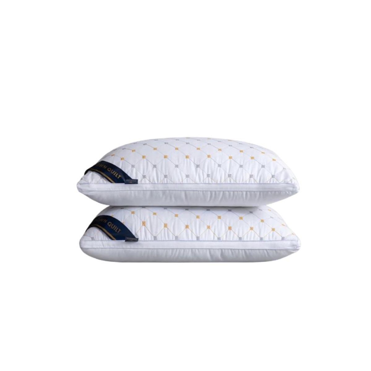 GENERICO - ALMOHADA DE LUJO 70x50 Cm Pack De 2 IDEAL PARA DORMITORIO SUAVE Y COMODA