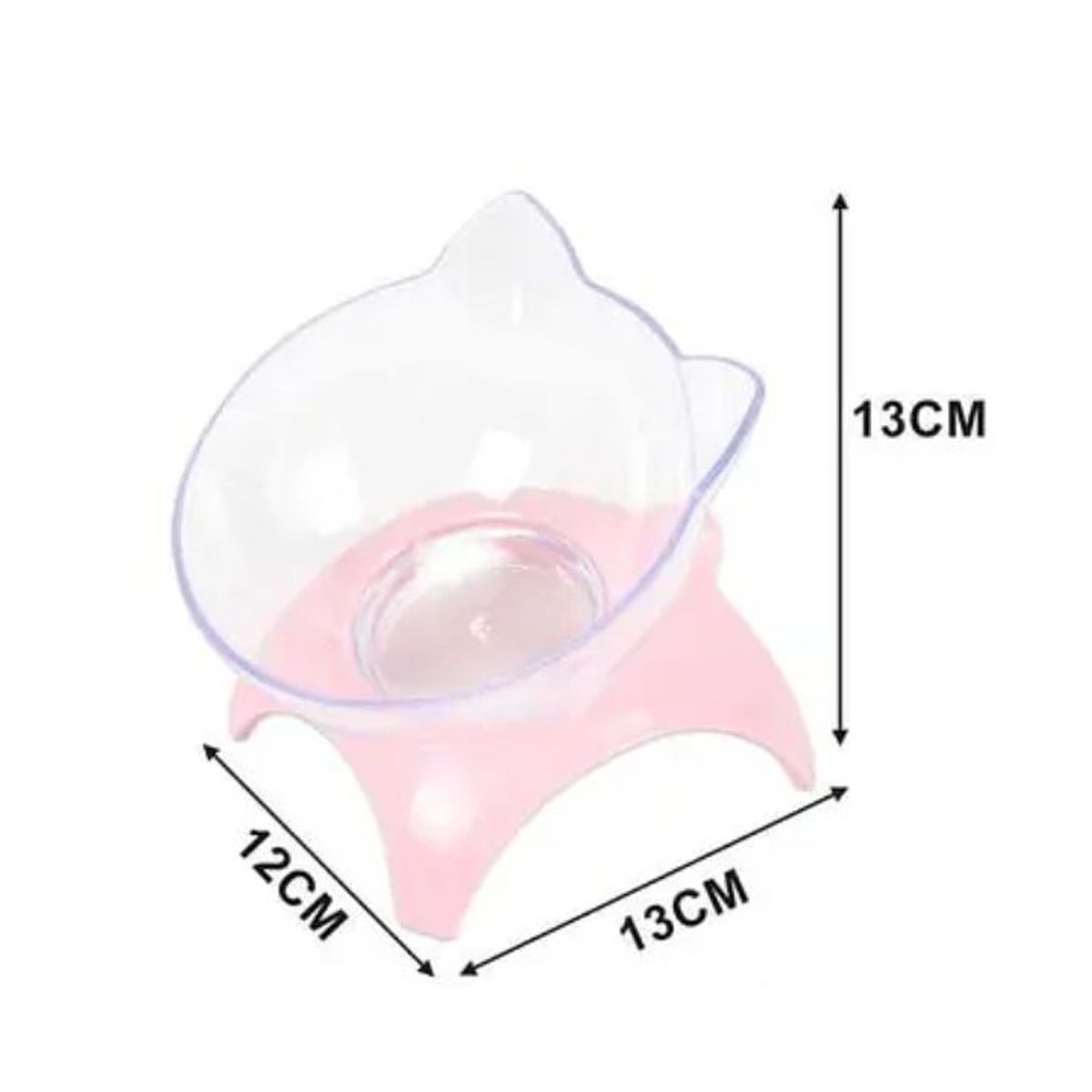 GENERICO - Comedero Para Gatos 13cm Color Surtido 1pcs