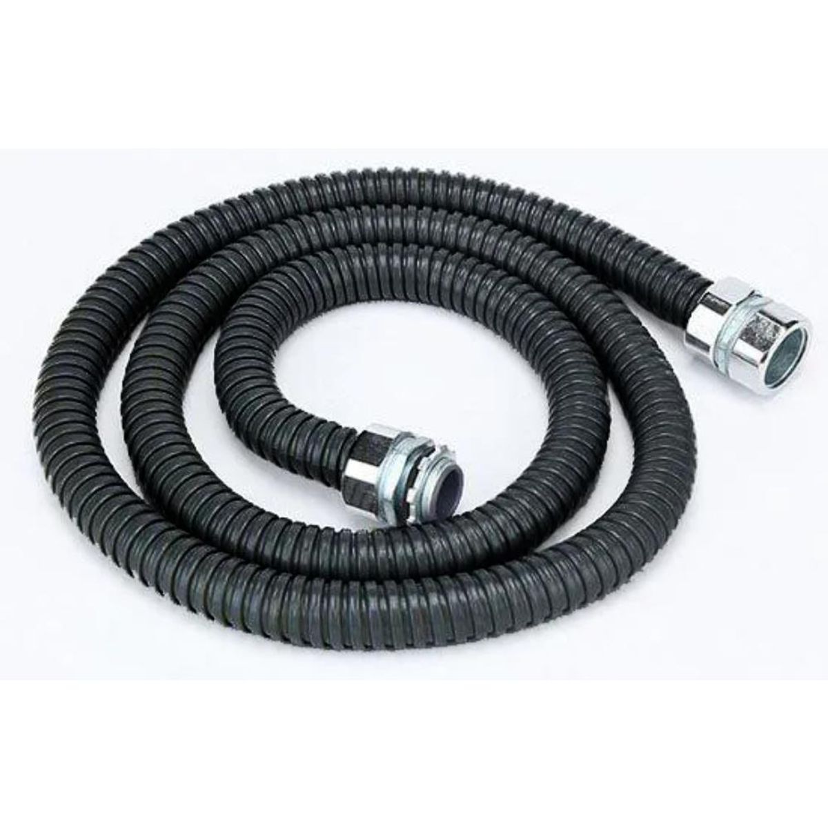 CROMPTON - Tubería Flexible Metálica Corrugada Libre Halogeno 40Mm Negro 4322 Fuerte
