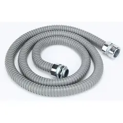 CROMPTON - Tubería Flexible Metálica Corrugada Pvc 20Mm Gris 4322 Fuerte -Precio X 30 Mt-