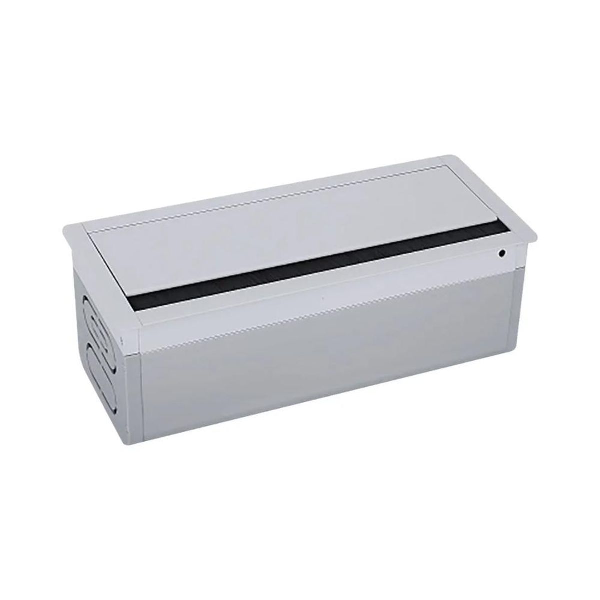CROMPTON - Caja De Mobiliario Flip-Up 8 Módulos Blanco Cowork