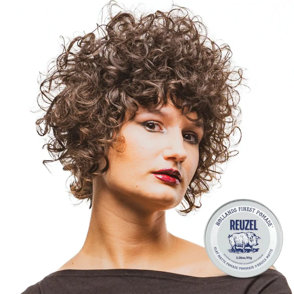 REUZEL - Reuzel Road Trip Pomada Clay Matte Fijacion Media 95g35g