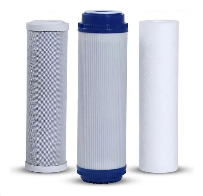 GENERICO Kit Filtros de Agua Purificador Osmosis Inversa con Cartucho Carbón Activado 10 X 2.5