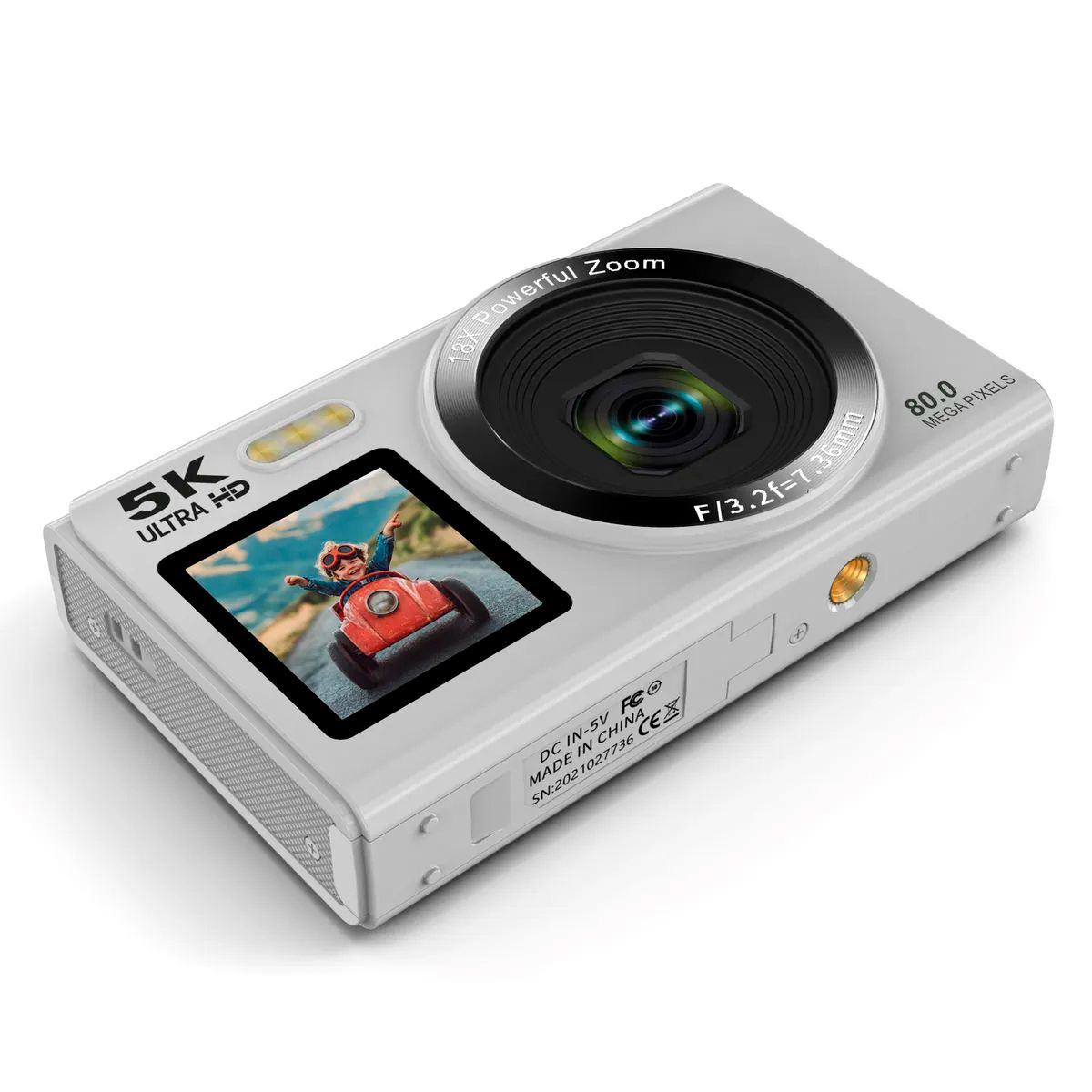 RENVMEXY - Cámara S96PRO 5K 80MP WiFi Doble Pantalla Zoom 18X Envío Gratis