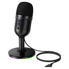 HOCO - Micrófono de escritorio L25 Bright USB-A RGB