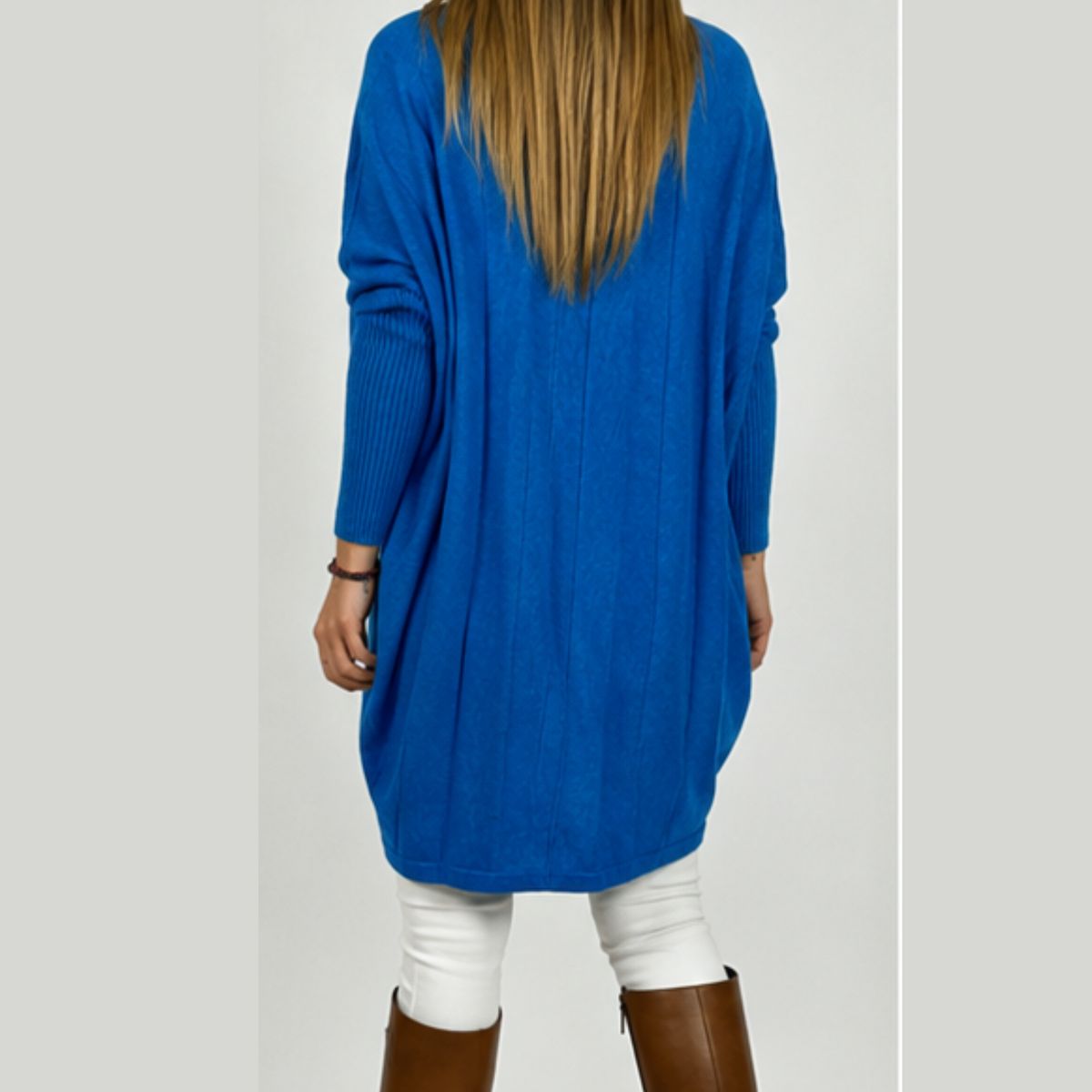 ARRAKASTA - Sweater de lana cuello alto LXL