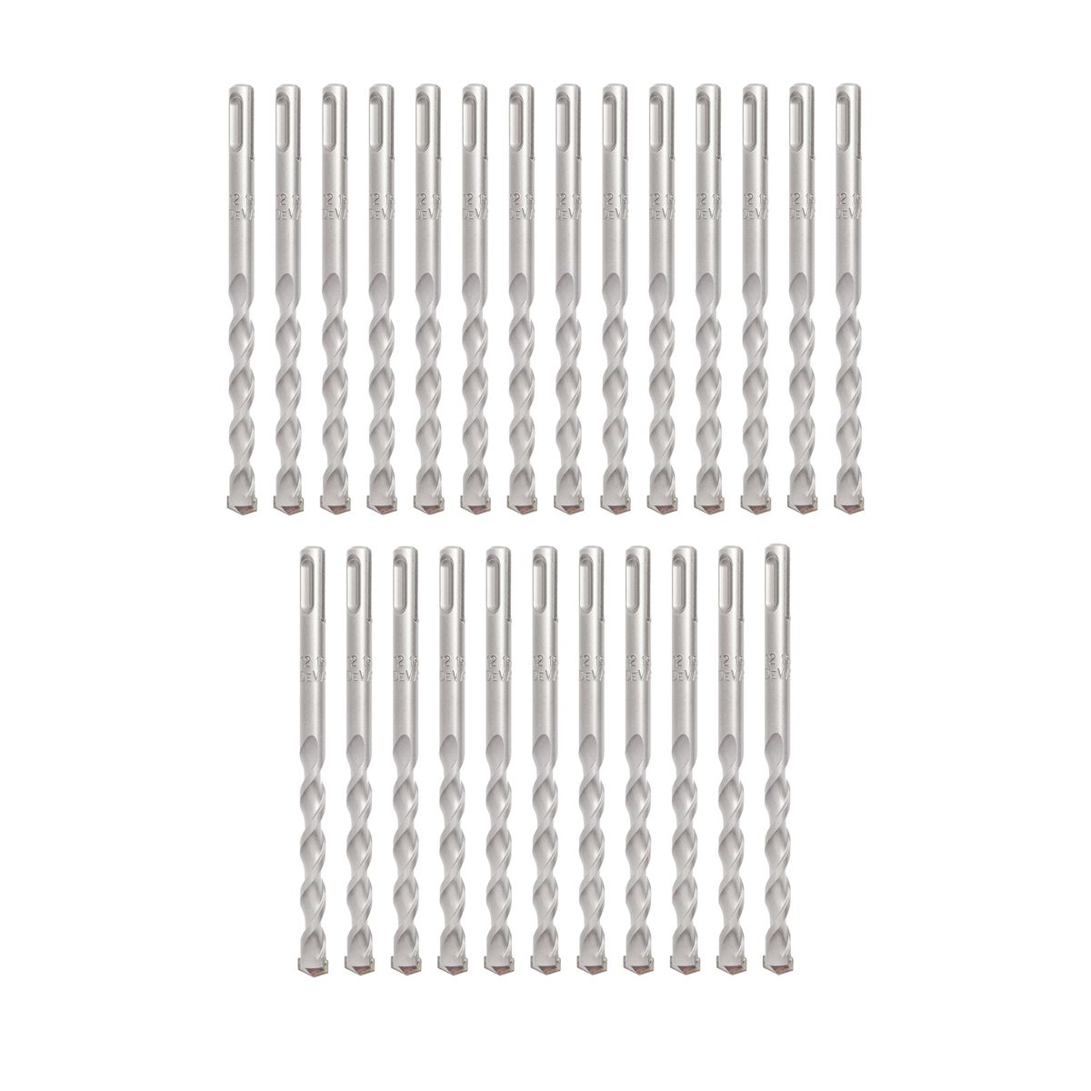 DEWALT - Set 25 brocas SDS PLUS 12x95x160mm DEWALT DW00712
