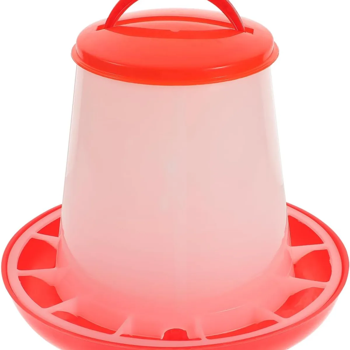 TSKY CHILE SHOPPING - SET 10 Pcs Comedero AutomáTico para Gallinas Y Pollos con Contenedor,  para Aves De Corral Exterior