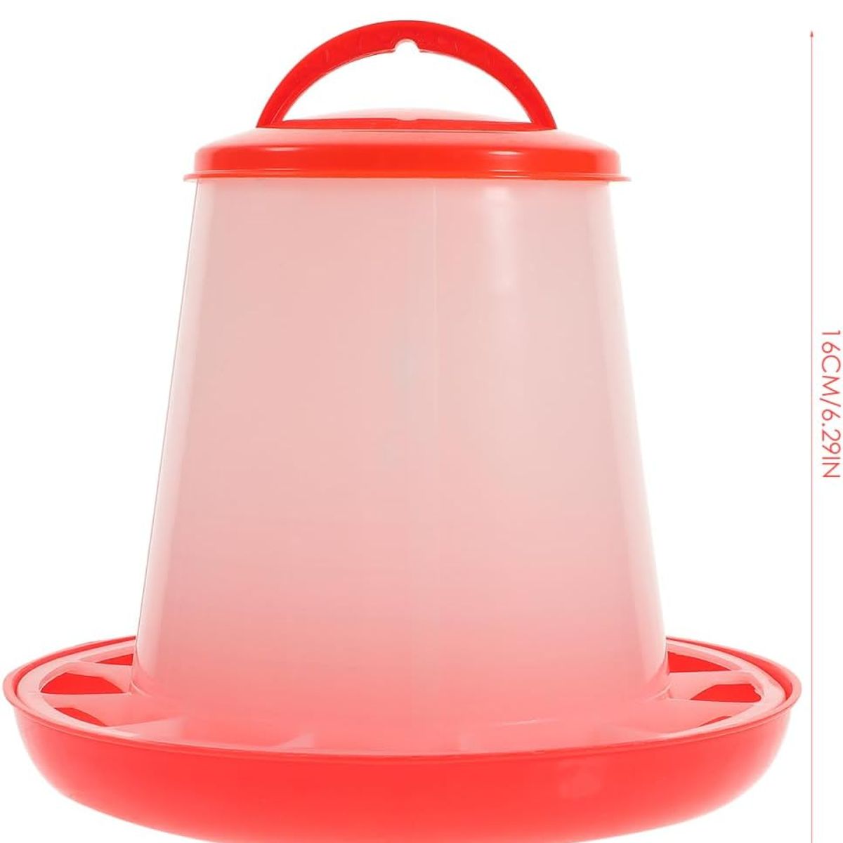 TSKY CHILE SHOPPING - SET 10 Pcs Comedero AutomáTico para Gallinas Y Pollos con Contenedor,  para Aves De Corral Exterior
