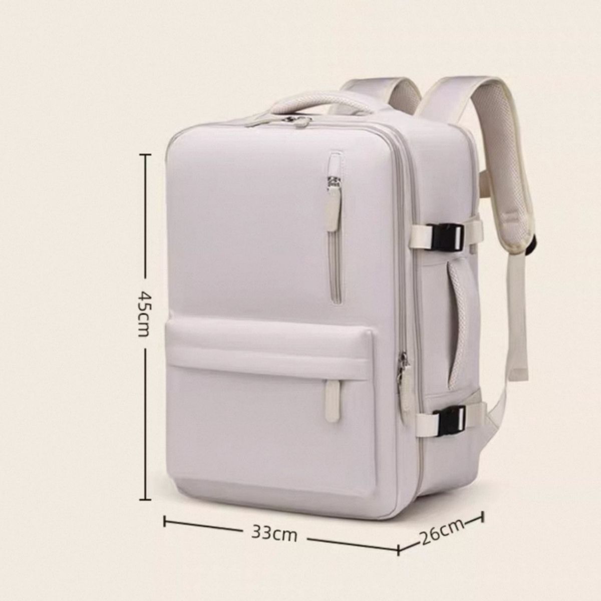 MOMO - Mochila de viaje Escalable  para mujer Maleta multifunción de gran capacidad