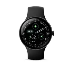 GOOGLE - Pixel Reloj 4 45mm - Caja De Aluminio Negro Mate Con Obisdian Correa Activa