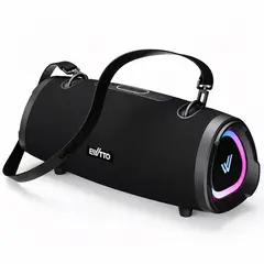 EWTTO - Parlante Bluetooth Portátil 100W IPX6 Impermeable Graves Potentes