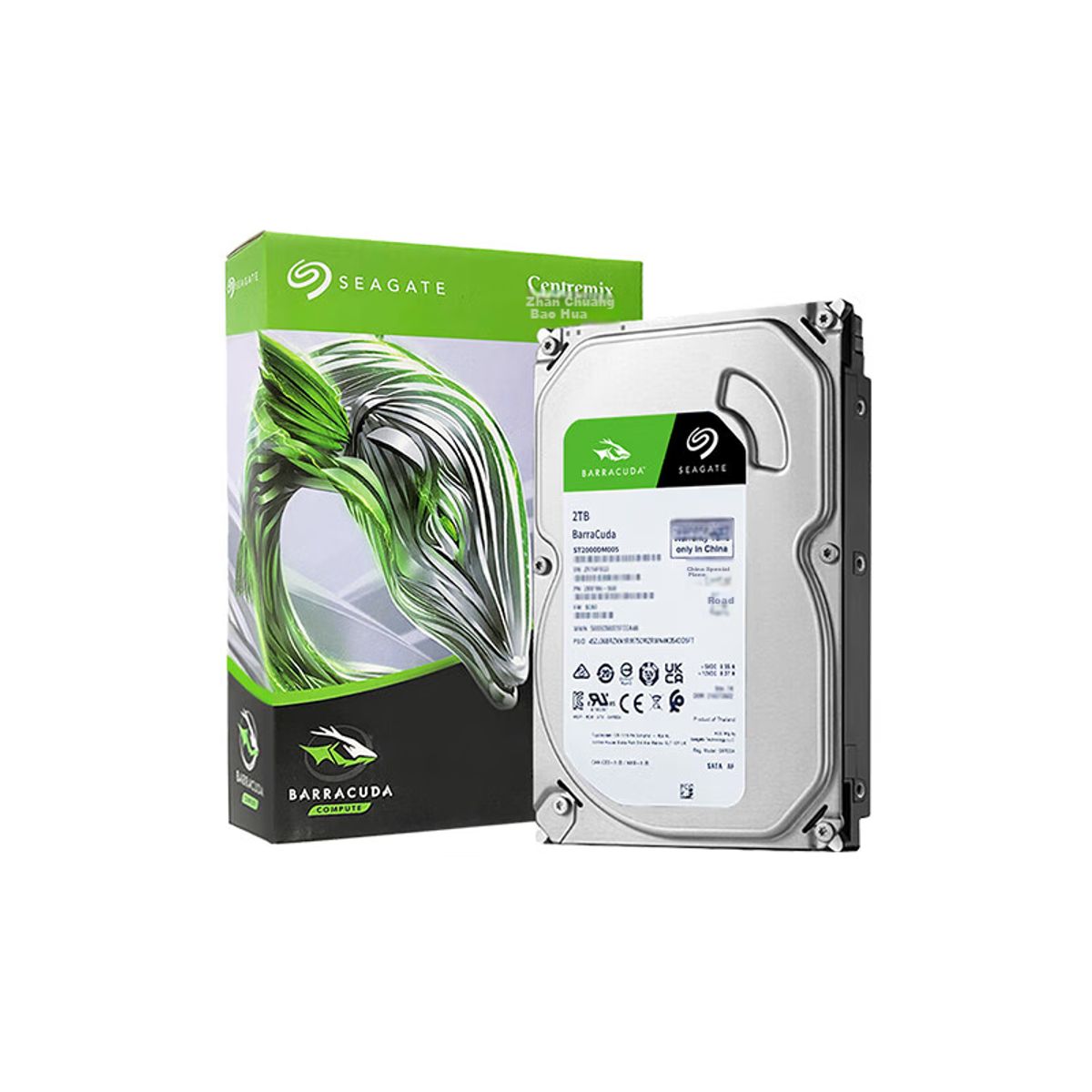 SEAGATE - Disco Duro 2TB 5400RPM 256MB 3.5 SATA ST2000DM005