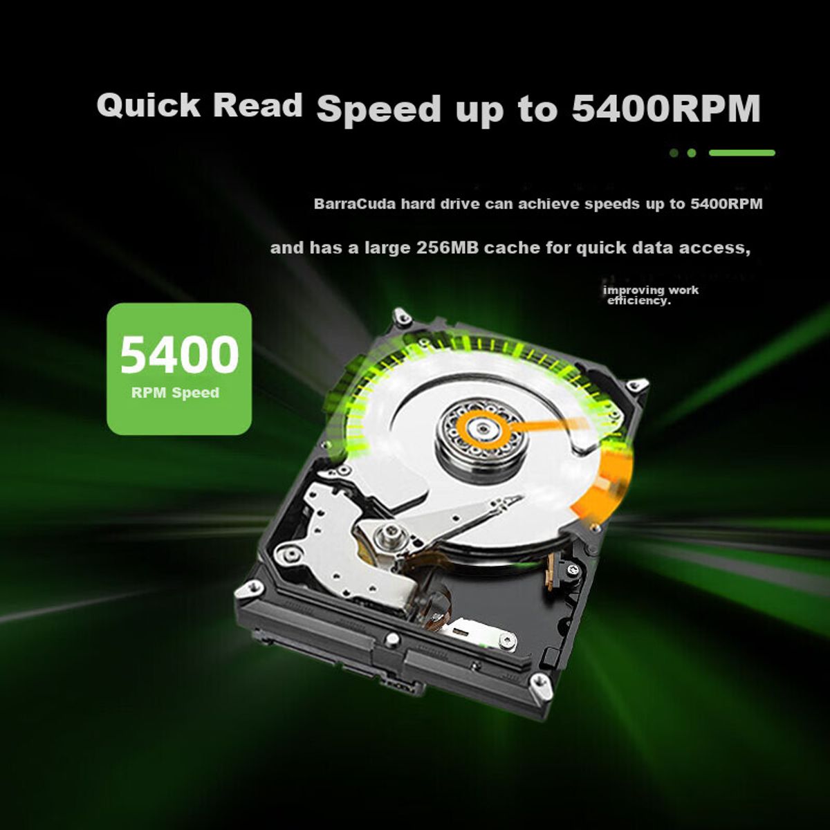 SEAGATE - Disco Duro 2TB 5400RPM 256MB 3.5 SATA ST2000DM005