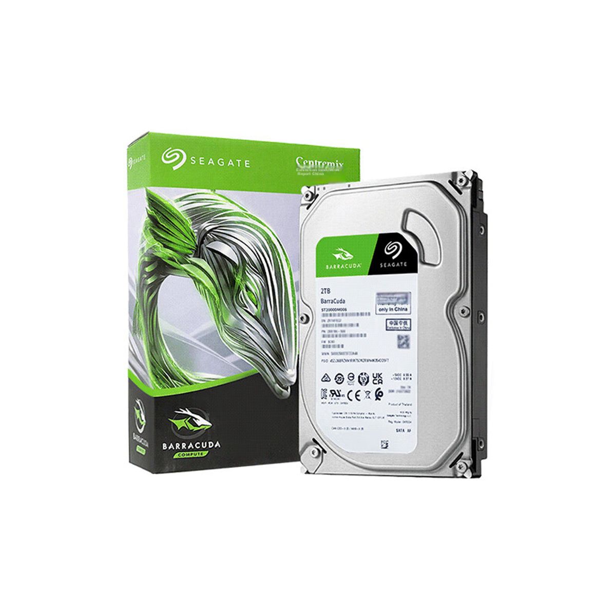 SEAGATE - Disco Duro 2TB 7200RPM 256MB 3.5 SATA ST2000DM008