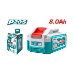 TOTAL TOOLS - Bateria De Litio-Ion 20V 8.0Ah Industrial P20S TOTAL
