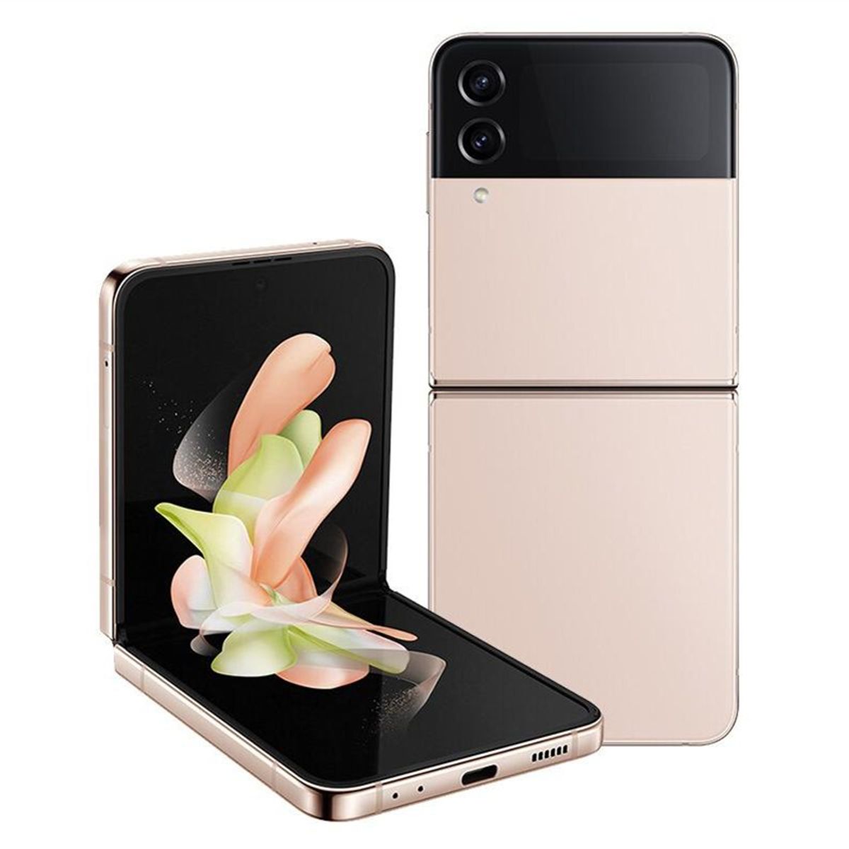 SAMSUNG - SAMSUNG Galaxy Z Flip 4 5G 256GB Champagne Gold  Reacondicionado
