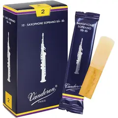 VANDOREN - Cañas Saxo Soprano TRADICIONAL N°2.5 SR2025