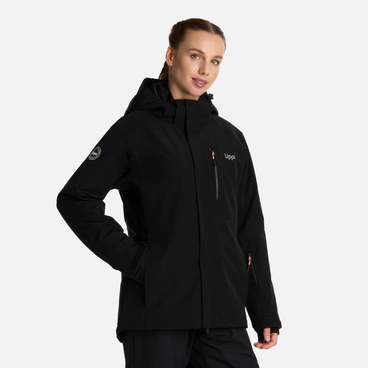 LIPPI - Chaqueta Mujer Andes B-Dry Hoody Jacket Negro Lippi