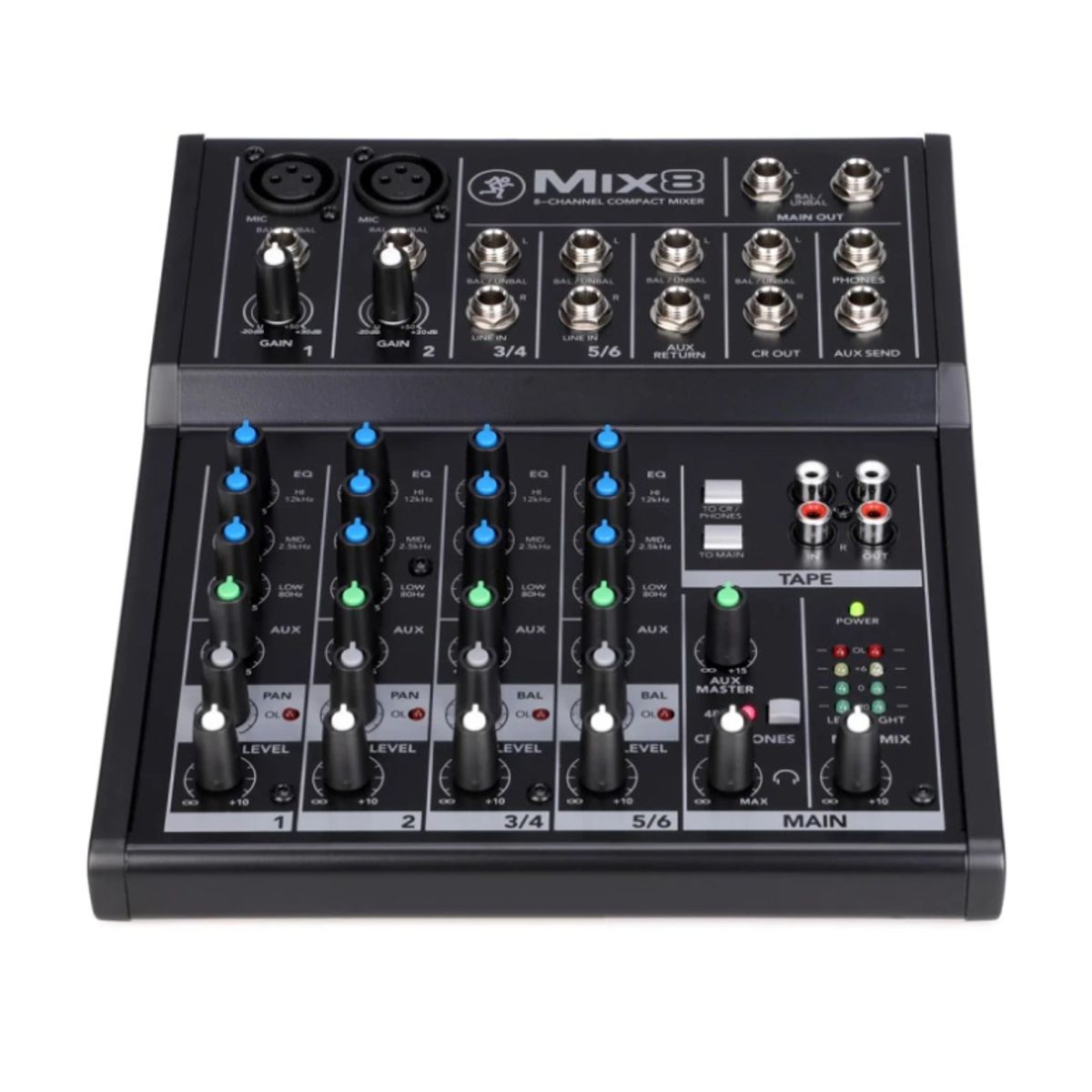 MACKIE - Mixer Mezclador Analogico de 8 Canales Mackie MIX 8