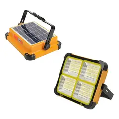 GENERICO - Reflector Luz Solar Portátil Led Luz Emergencia 12000ah carga USB