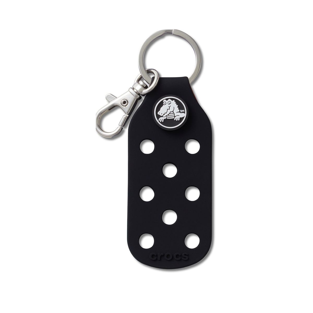 CROCS - Llavero Unisex Jibbitz Bag Charm Negro CROCS