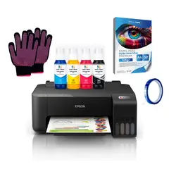 EPSON - Impresora Etank L1250 + Tintas Sublimación Hoby Print + Guantes