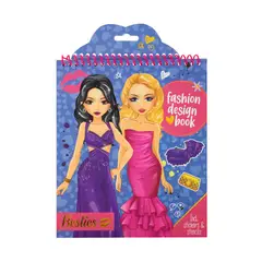 BESTIES - Libro de Diseños de Moda Morado