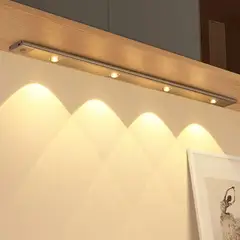 GENERICO - Barra con Sensor Inalámbrica 40 cm - Luz Cálida/Fría/Neutra / USB