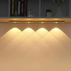 GENERICO - Barra con Sensor Inalámbrica 60 cm - Luz Cálida o Fría o Neutra / USB