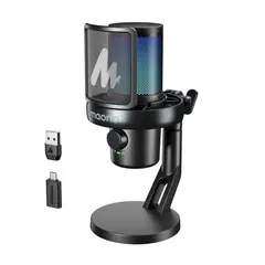 MAONO - Micrófono Inalambrico Condensador DM40 Pro USB C