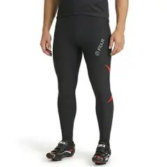 FOUR - Pantalón Ciclismo Hombre Acolchado Transpirable Negro