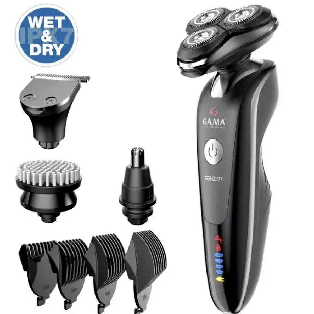 GAMA - Afeitadora Gama Set Gsh 2527 Wet & Dry Mult. Accesorios