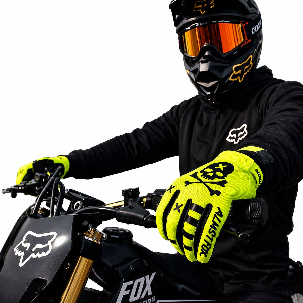 GENERICO - Guantes de Moto y Bici ALMST FOX