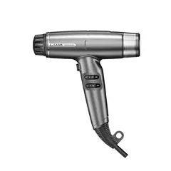 GAMA - Secador Profesional Iq Lite 110 mil RPM 1500W dual filter Color Plata