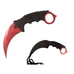 GENERICO - Cuchillo Táctico Karambit Camping Caza