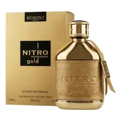 DUMONT - Perfume Árabe Nitro Pour Homme Gold Extrait Parfum 100 ml