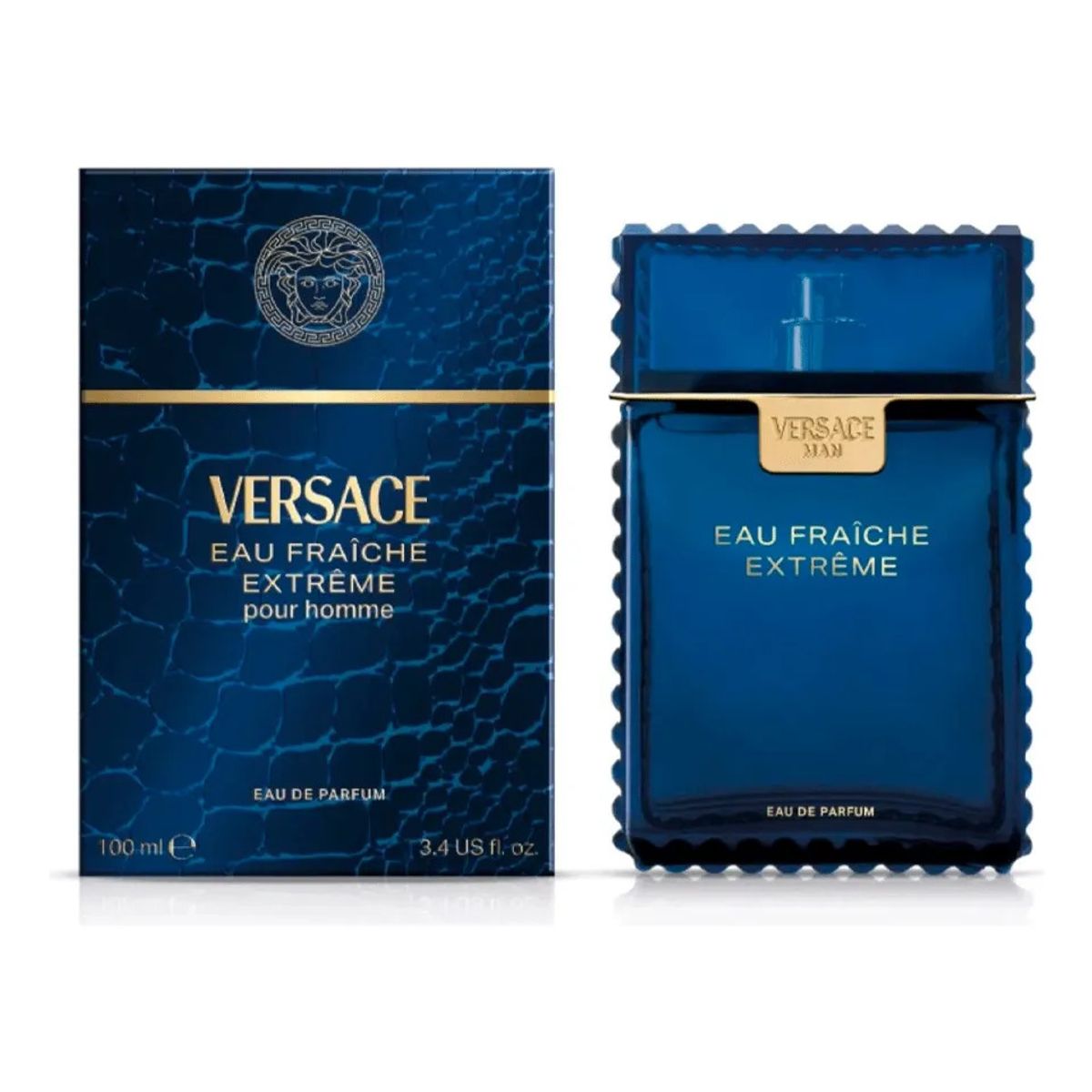 VERSACE - Perfume Hombre Versace Eau Fraiche Extreme Pour Homme EDP 100 ml