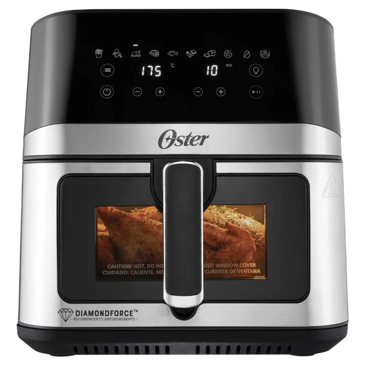 OSTER - Freidora Aire Oster 7.5 L Diamondforce Digital 10 Programas