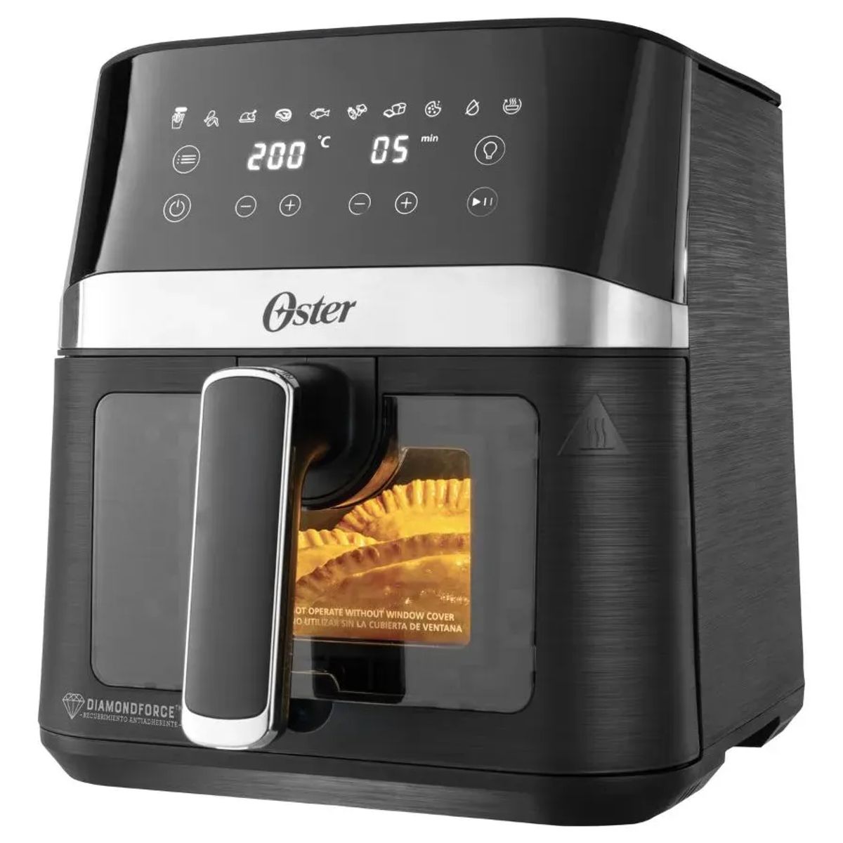 OSTER - Freidora Aire Oster 4l Diamondforce Digital 10 Programas