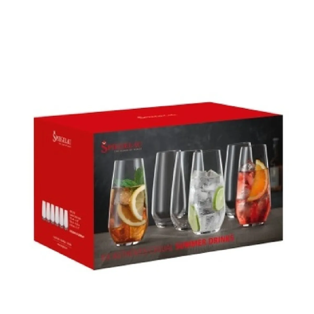 SPIEGELAU - Set 6 Copas Authentis Casual Summerdrinks
