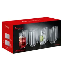 SPIEGELAU - Set 8 Vasos Linear Longdrink