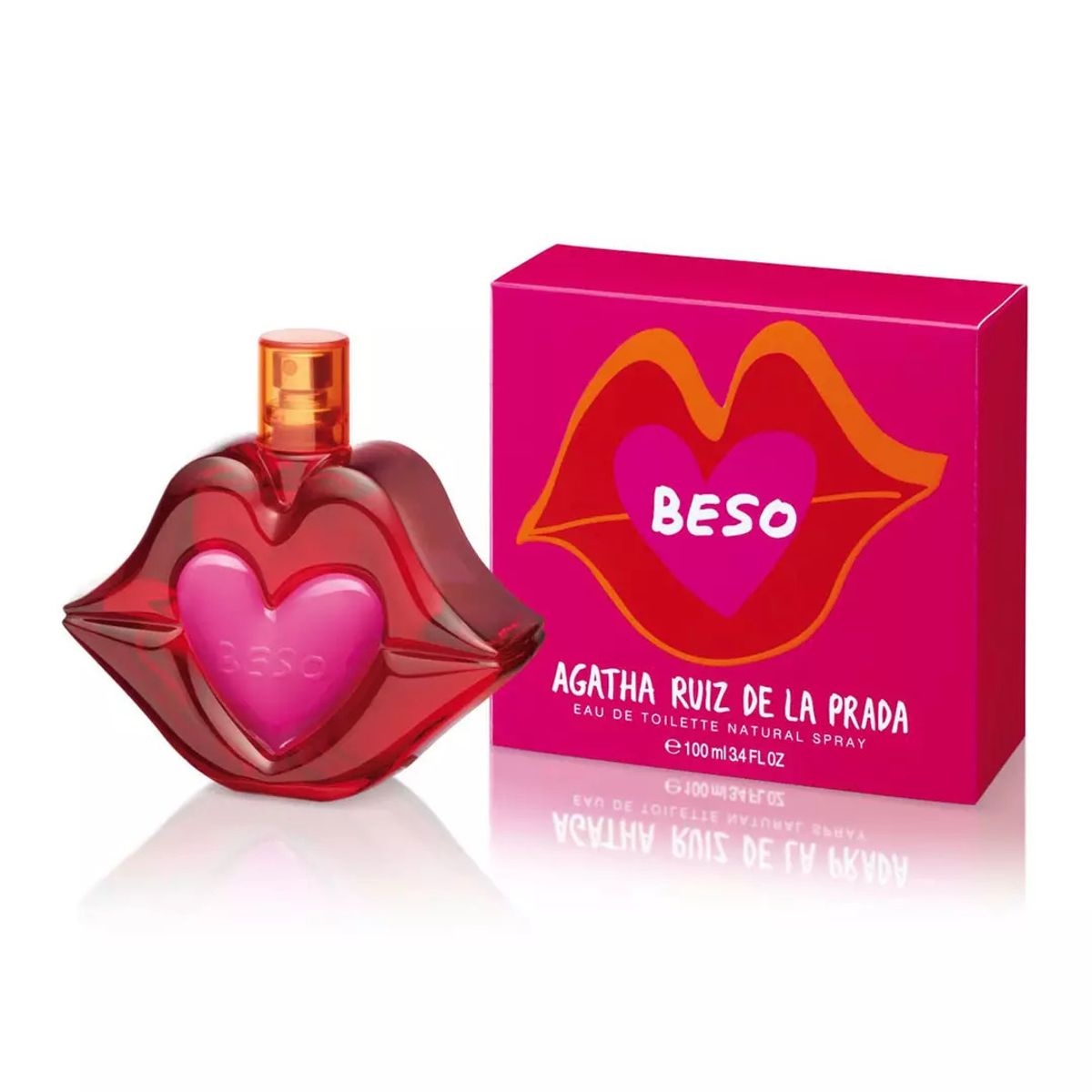 AGATHA RUIZ DE LA PRADA - Perfume Beso Agatha Ruiz De La Prada EDT Mujer 100 ml
