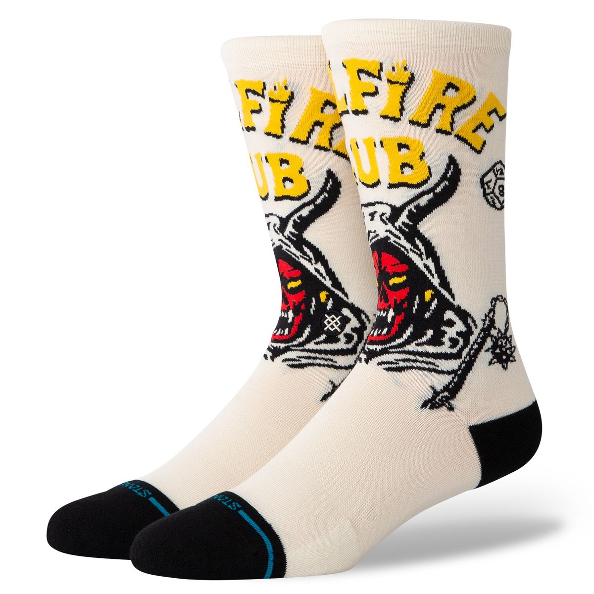 STANCE - Stance Sock Hellfire Vintage white