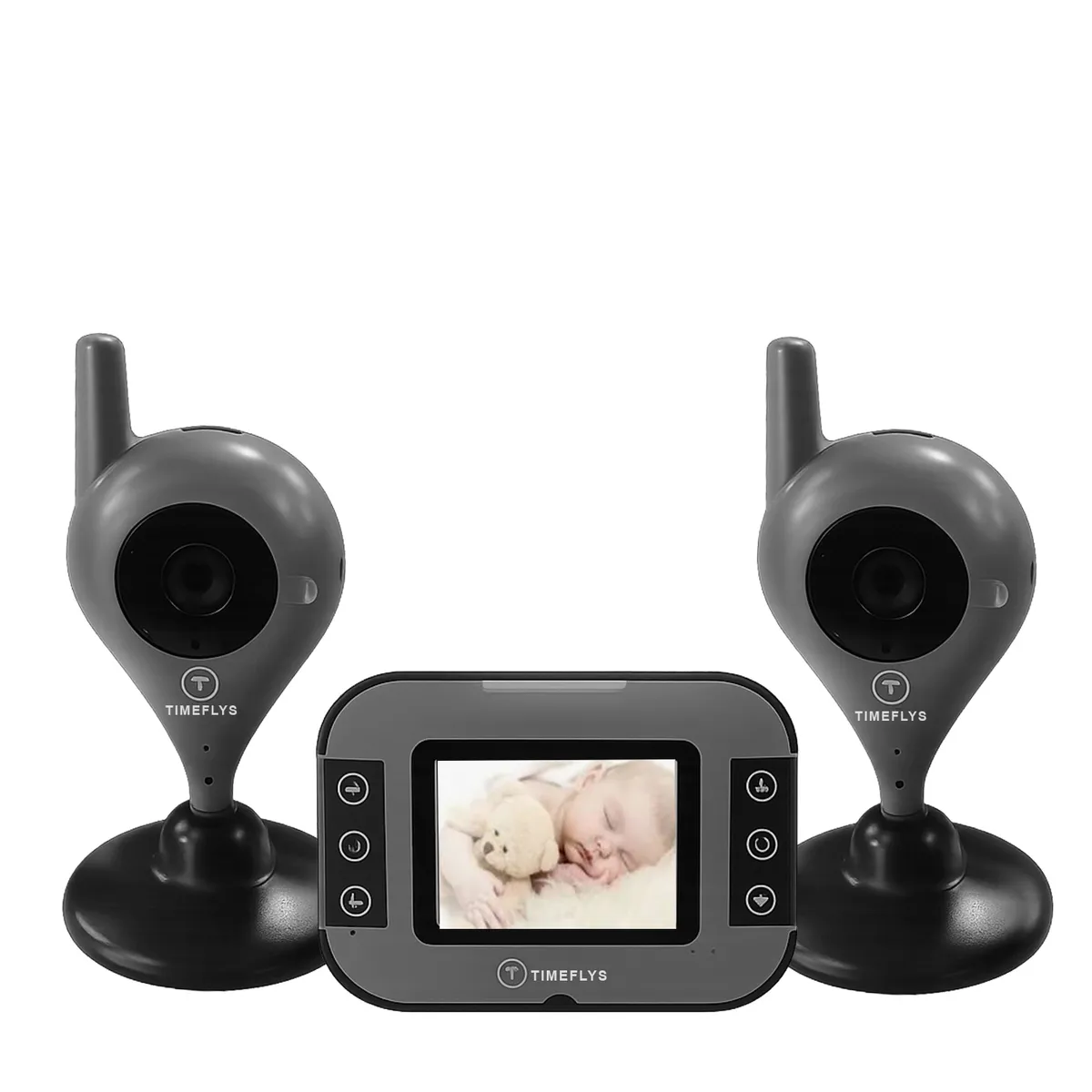 BEBESIT - Monitor Bebé Audio y Video x2 Cámara Visión Nocturna Bebesit