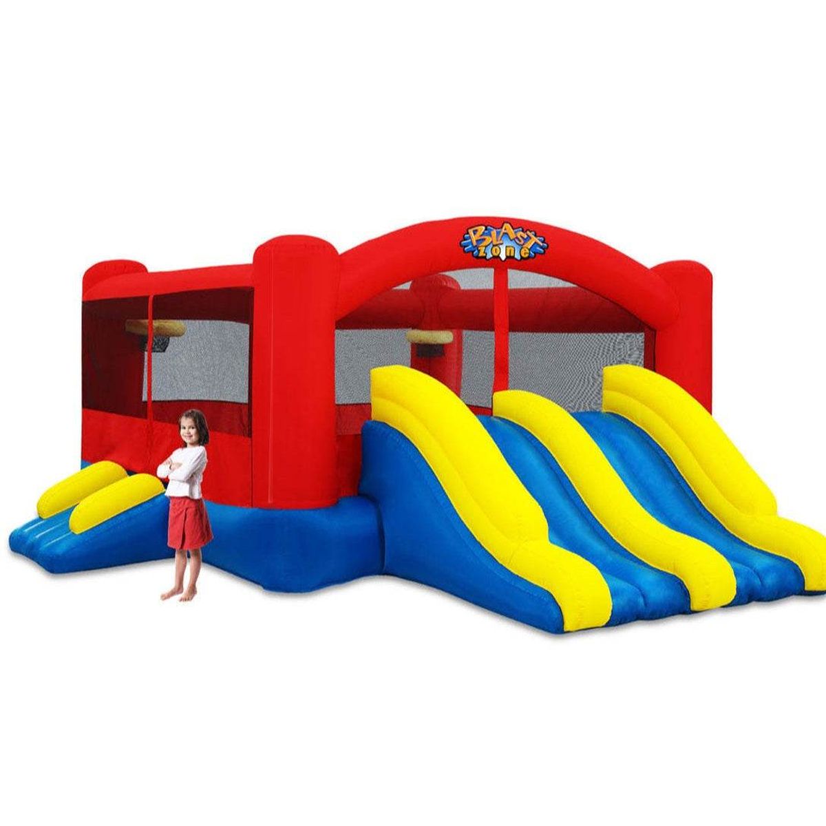 HOBBY MARKET - Juego Inflable Triple Juego 5.1x4.2m