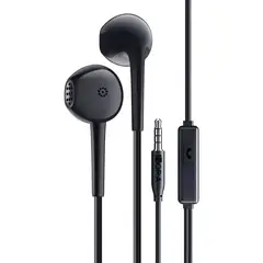 GENERICO - Audífonos Manos Libres 3.5mm 1hora Aut117 Cable In-ear Color Negro BELUG