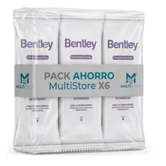 BENTLEY - Pack 6 Toallitas Humedas Intimas Wipes 120und Total