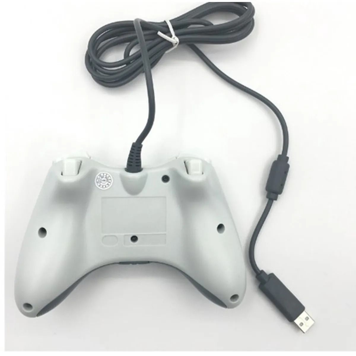 GENERICO - Control Para Consola De Juego Joystick Compatible Xbox360 Pc Blanco